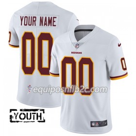 Camiseta Niño NFL Washington Redskins Personalizar Blanco